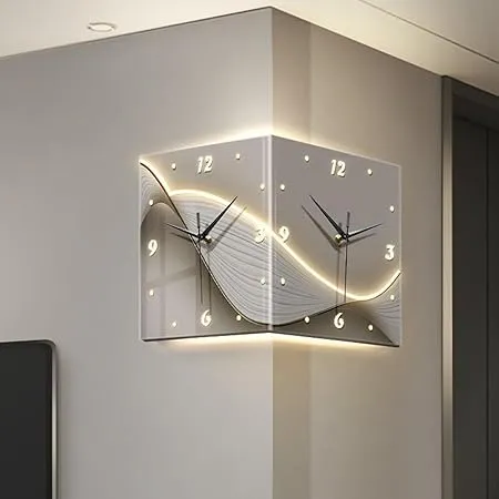 Portability Wall Corner Clock