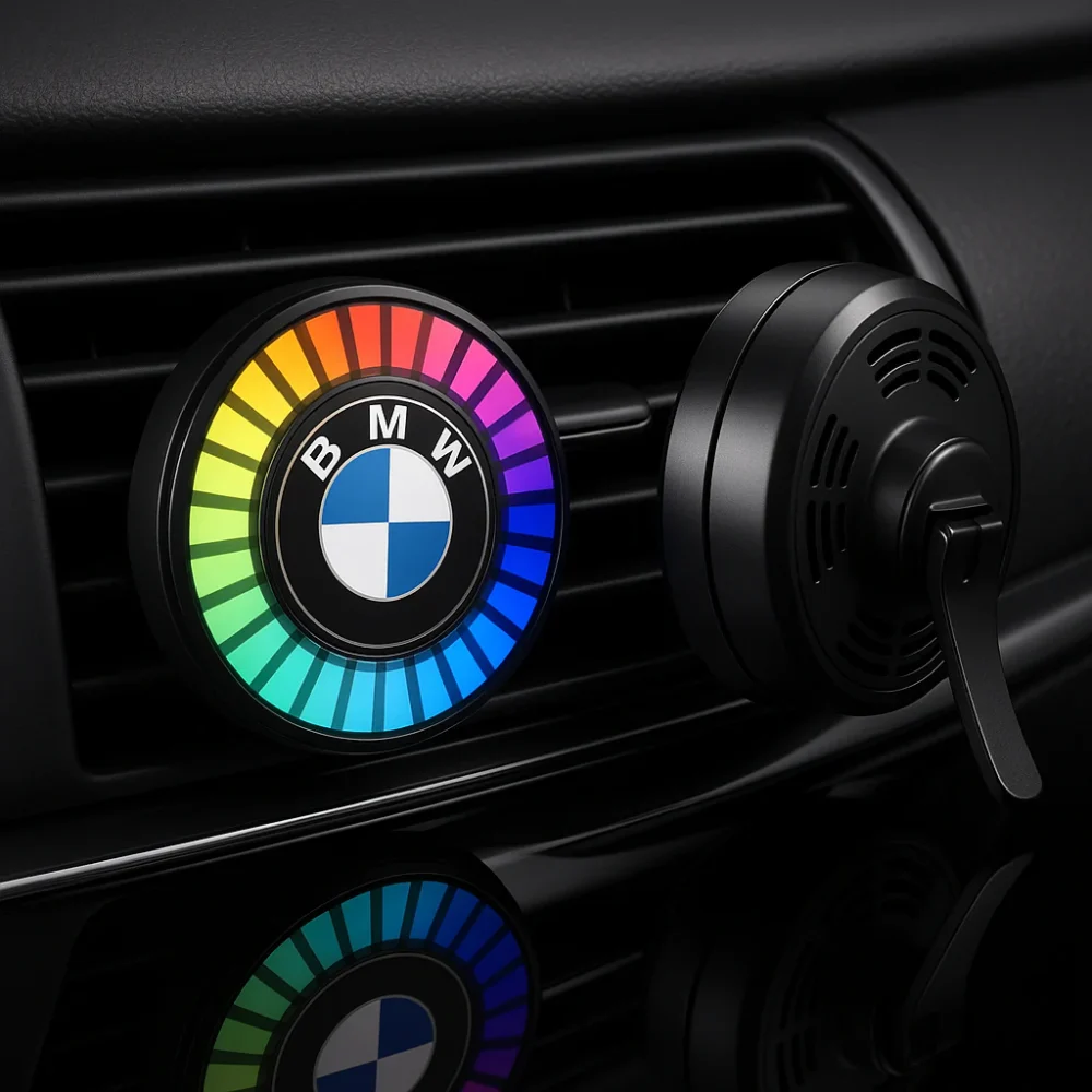 Musical rhythm LED car light with logo (with aroma diffuser) - Image 4