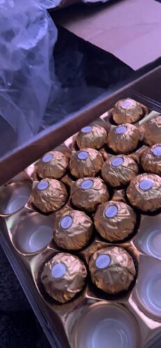 【Limited Sales】Farrero Rocher 24 Pieces Boxed Chocolates photo review