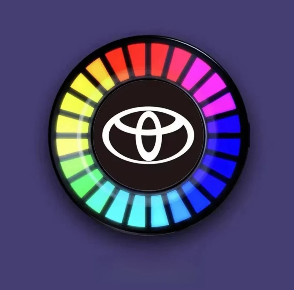 Musical rhythm LED car light with logo (with aroma diffuser) - Image 7